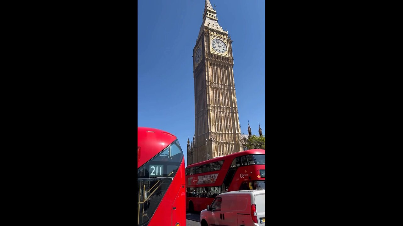 London's iconic clock