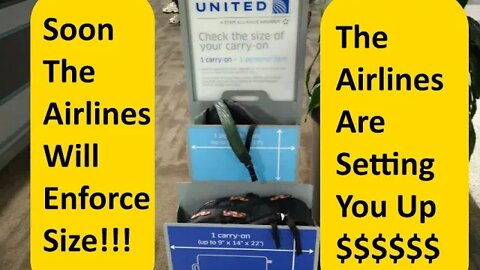 Do You Test Your Bag Size at Airlines - Airports?