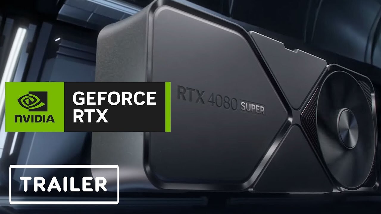 Nvidia RTX 40 SUPER Series - Announcement Trailer (4080 SUPER, 4070 SUPER, 4070 Ti SUPER) | CES 2024