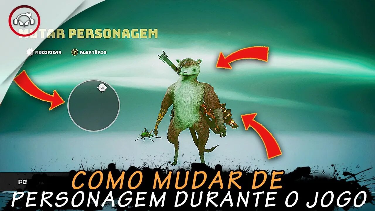 Biomutant, Como MUDAR de PERSONAGEM durante o JOGO | Super Dica PT-BR