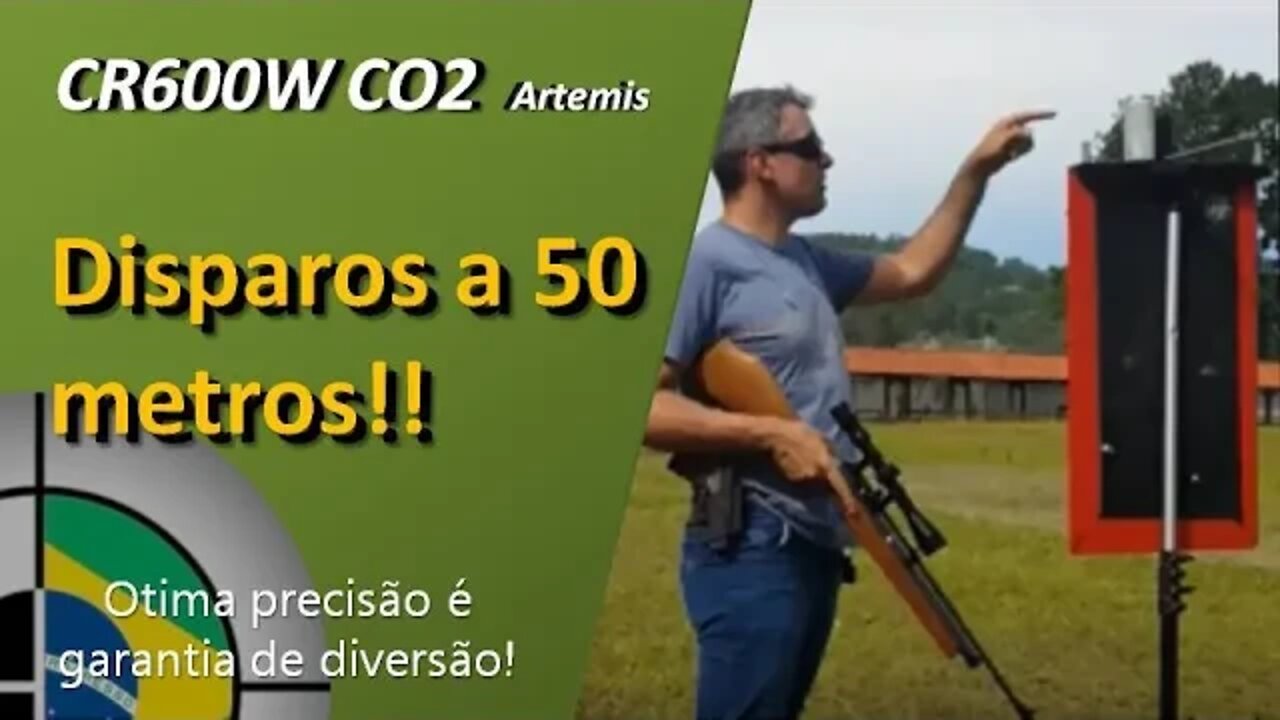 Artemis CR600w - Lata de alumínio a 50 metros [CR600w é precisa a 50 metros?]