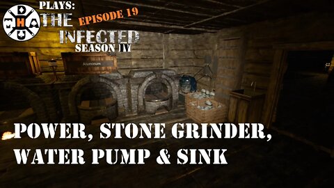 We Got The Stone Grinder!!!! And Water Pump with Sink! The Infected Gameplay S4EP19