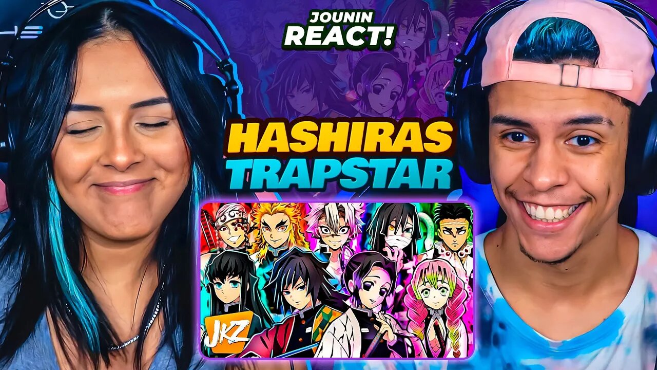 JKZ - Tropa dos Hashiras | Ft. Rare Mob G | [React Rap Nerd] 🔥