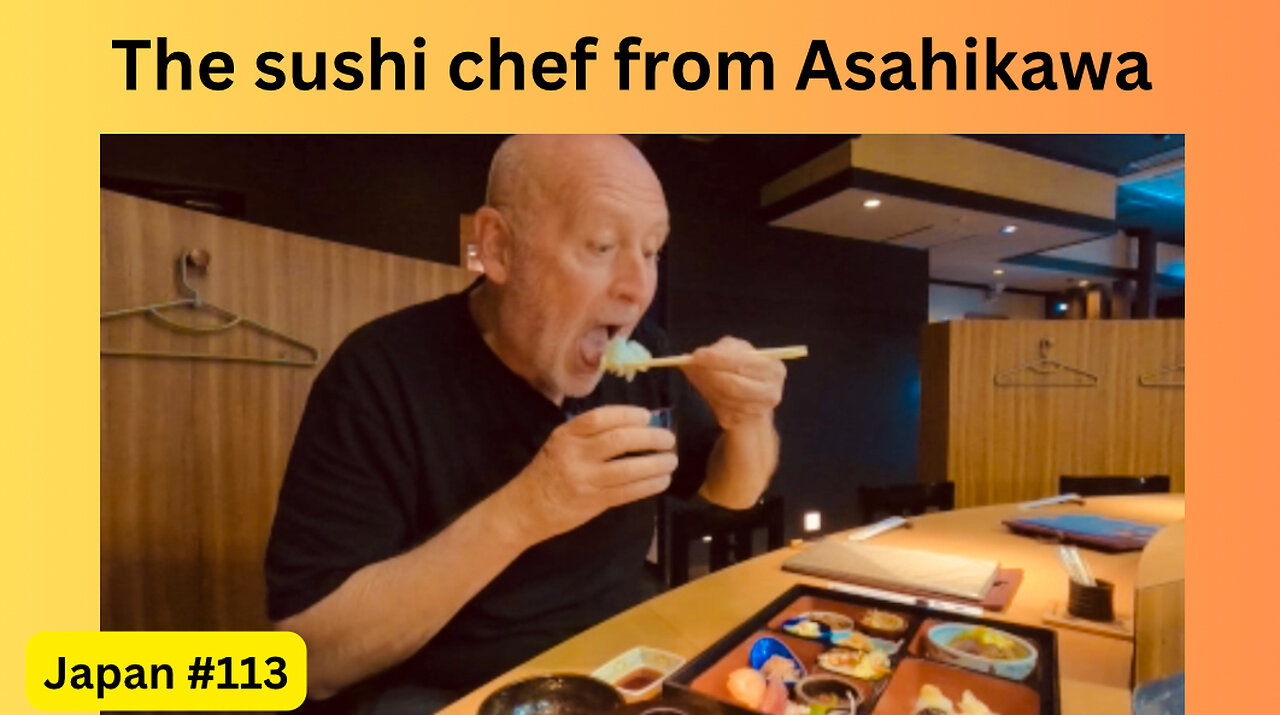 The sushi chef from Asahikawa, Hokkaido, Japan #113