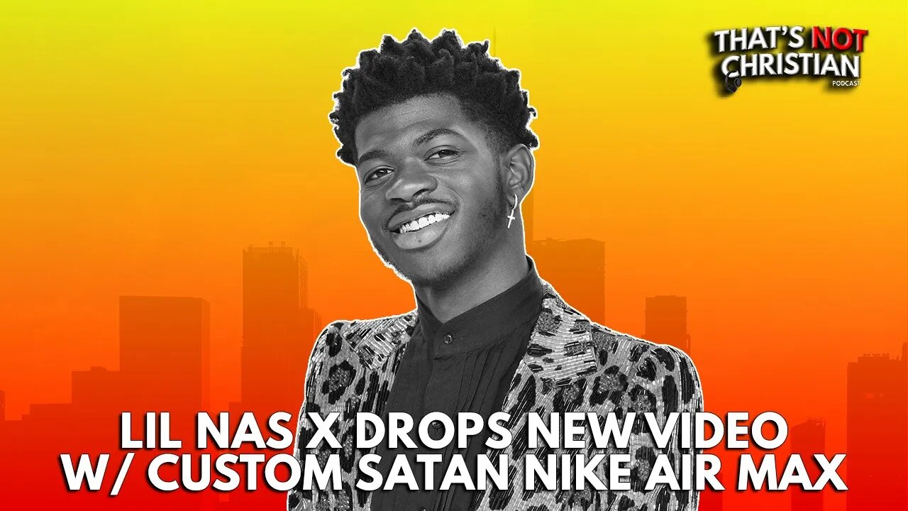 Little Nas x New video, Satan shoes