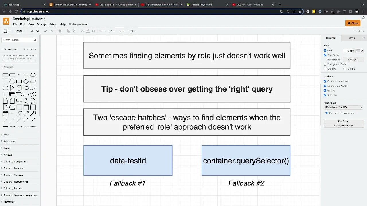 Query Functions Escape Hatches in React (019)