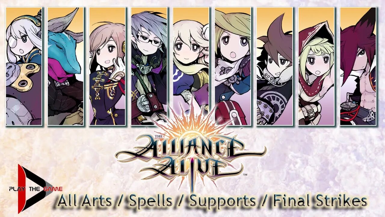 The Alliance Alive HD Remastered: All Arts / Spells / Supports / Final Strikes [Show Case]