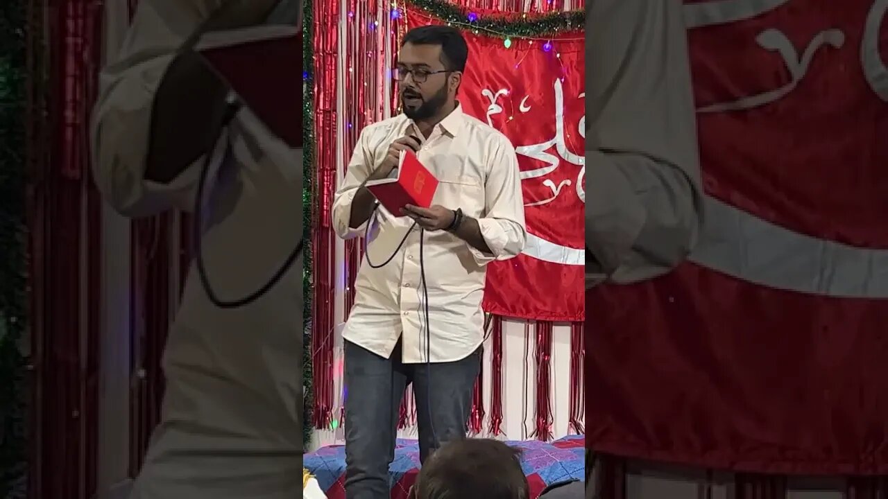 On occasion of Eid e Ghadeer |Br. Ali Raza Ghadeeri | @Khuddam e Mah’di atfs