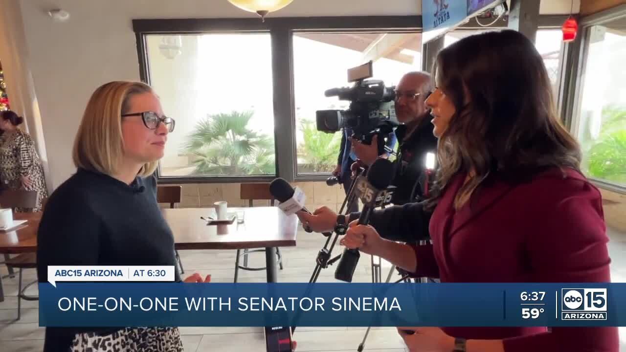 One-on-one with Sen. Kirsten Sinema