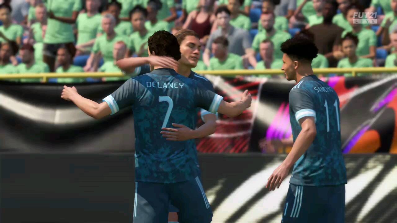 Fifa21 FUT Squad Battles - Thomas Delaney goal