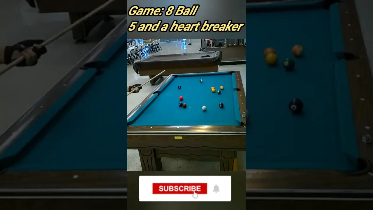 5 and a heart breaker #8ballpool #shorts
