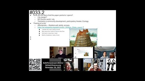 ActInf Livestream #033.2 ~ "Thinking like a State - Embodied intelligence in the deep history...."