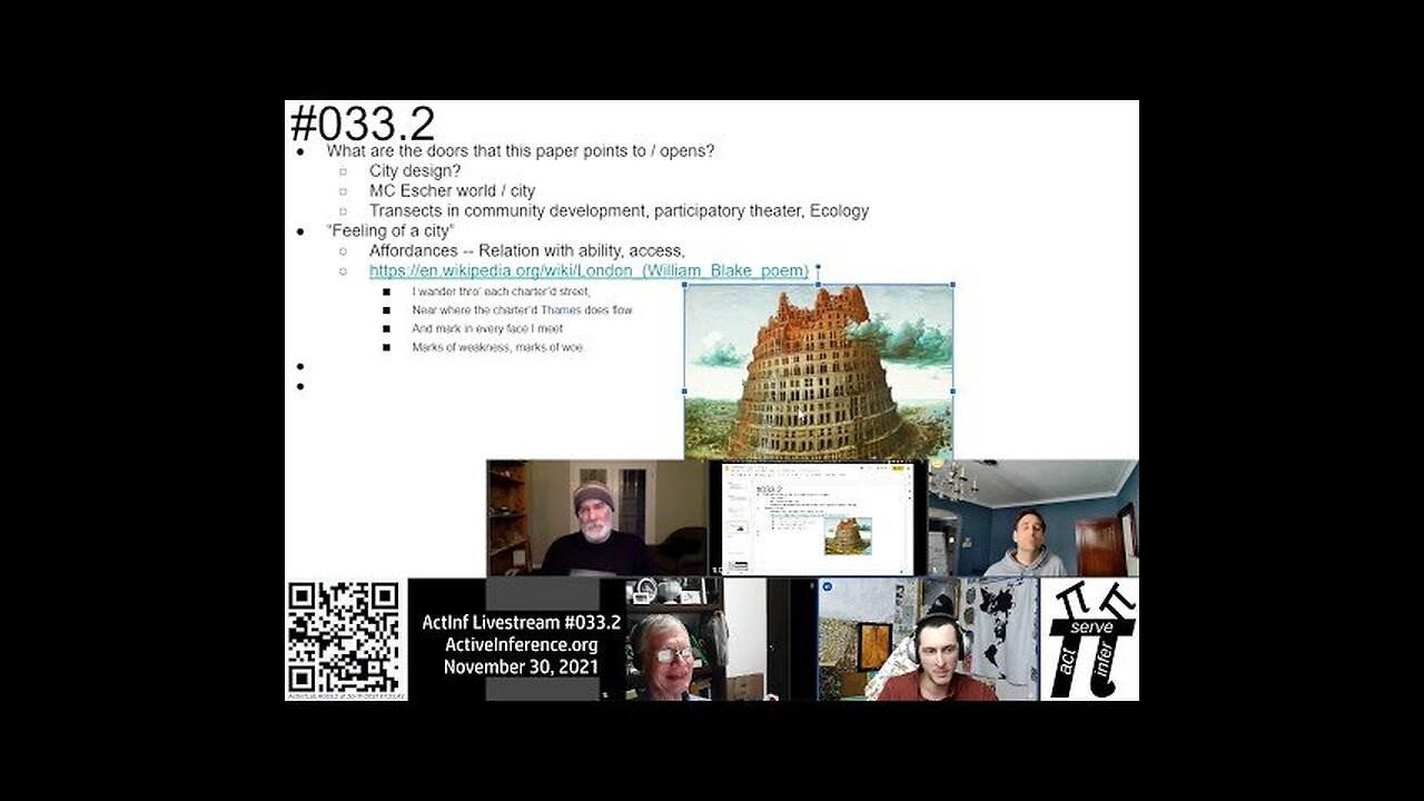ActInf Livestream #033.2 ~ "Thinking like a State - Embodied intelligence in the deep history...."