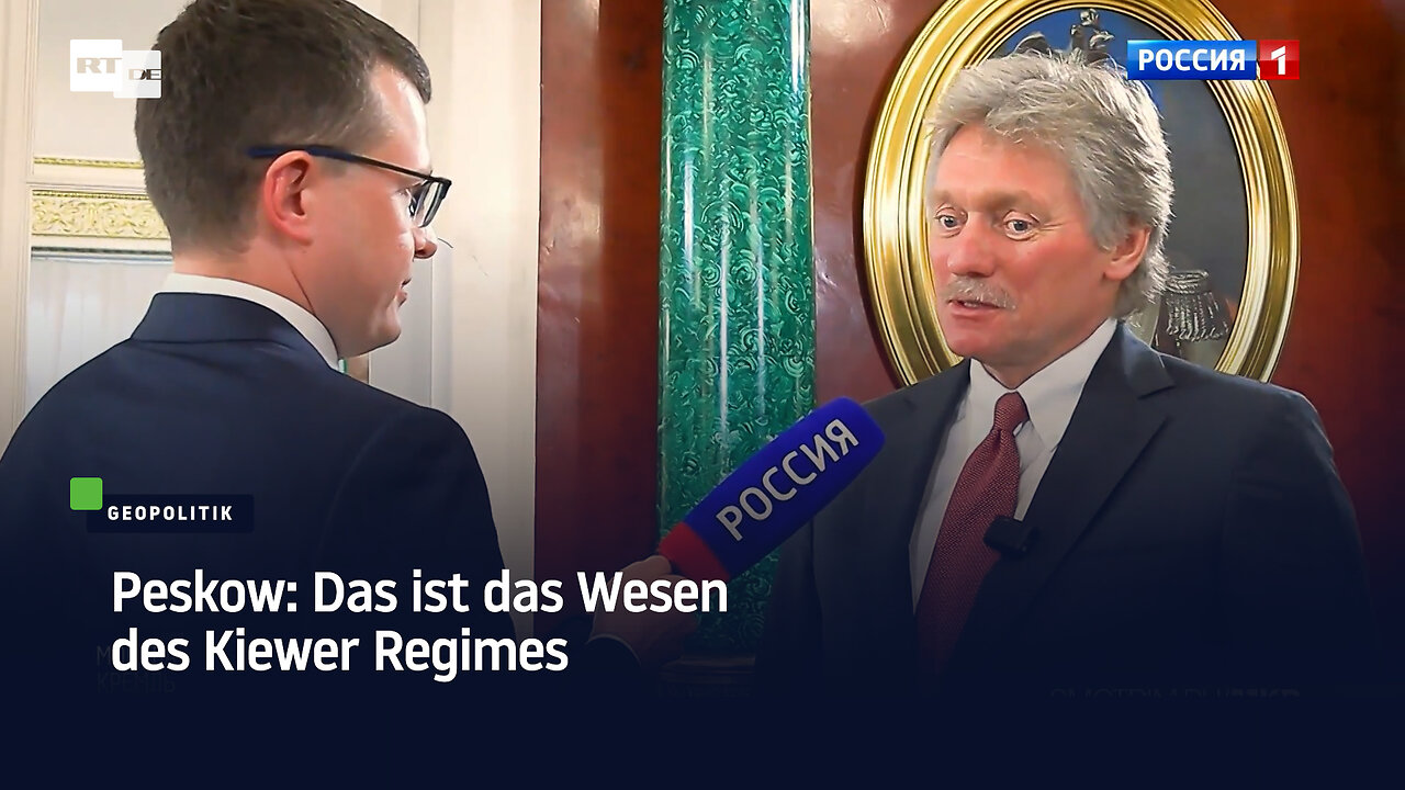 Peskow: Das ist das Wesen des Kiewer Regimes