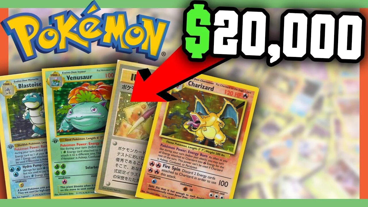 RARE POKEMON CARDS WORTH MONEY - MOST VALUABLE POKEMON CARDS!!