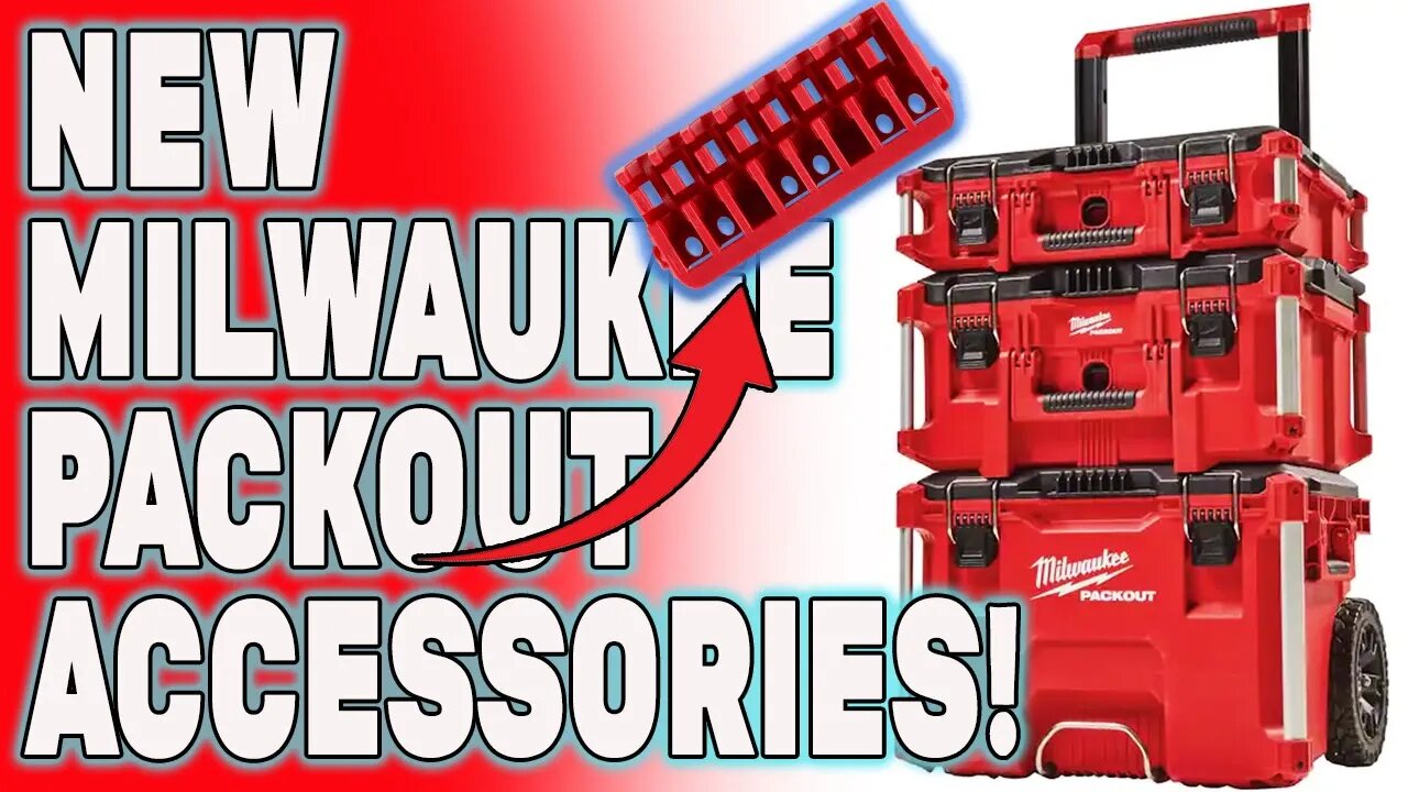 All New Milwaukee Packout Accessories Announced (in under 4 minutes)