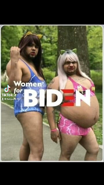 Political Comedy Tik Toks “ Women For Biden” Lol
