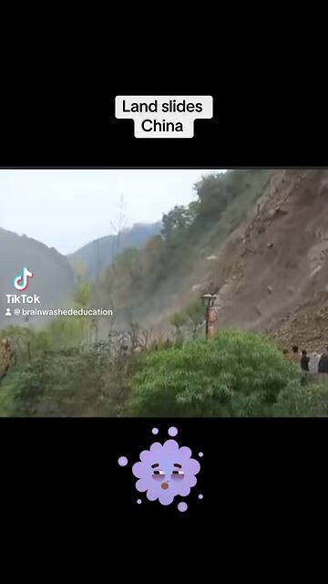 China land slide
