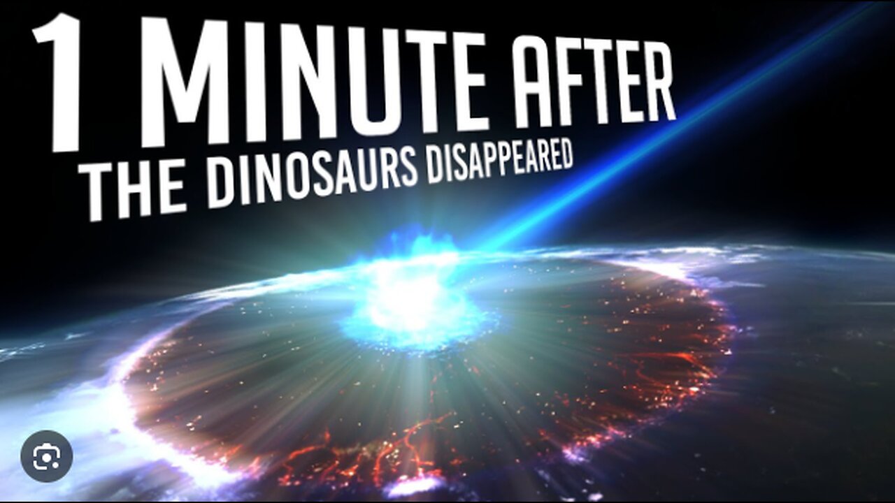 What happened In The First Minutes After The Dinosaurs Disappeared?