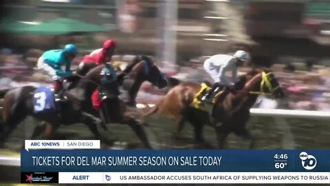 Tickets for Del Mar summer racing season go on sale