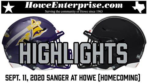 Sanger Indians at Howe Bulldogs recap, 9/11/2020