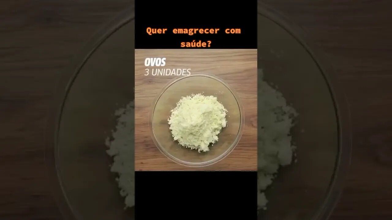 RECEITA FIT PARA EMAGRECER RÁPIDO E FÁCIL - Vídeo TikTok #Shorts