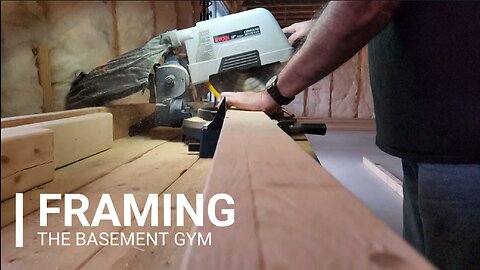 Building a Basement GYM Series (Framing)