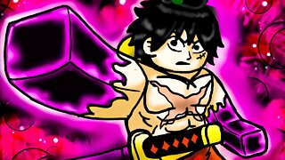 DEMOROU, MAS EU CONSEGUI... EU 𝗖𝗢𝗡𝗤𝗨𝗜𝗦𝗧𝗘𝗜 O BUSOSHOKU HAKI NESSE JOGO DE ONE PIECE DO ROBLOX