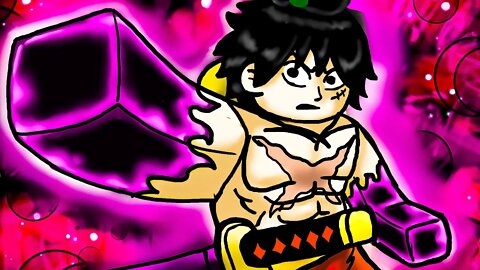 DEMOROU, MAS EU CONSEGUI... EU 𝗖𝗢𝗡𝗤𝗨𝗜𝗦𝗧𝗘𝗜 O BUSOSHOKU HAKI NESSE JOGO DE ONE PIECE DO ROBLOX