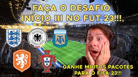 OUTRA SEMANA!!! DESAFIO INÍCIO 3 NO FIIFA 23: FIFA OBJECTIVE SPECIALIST! Ep. #46 FIFA 22 - PS5