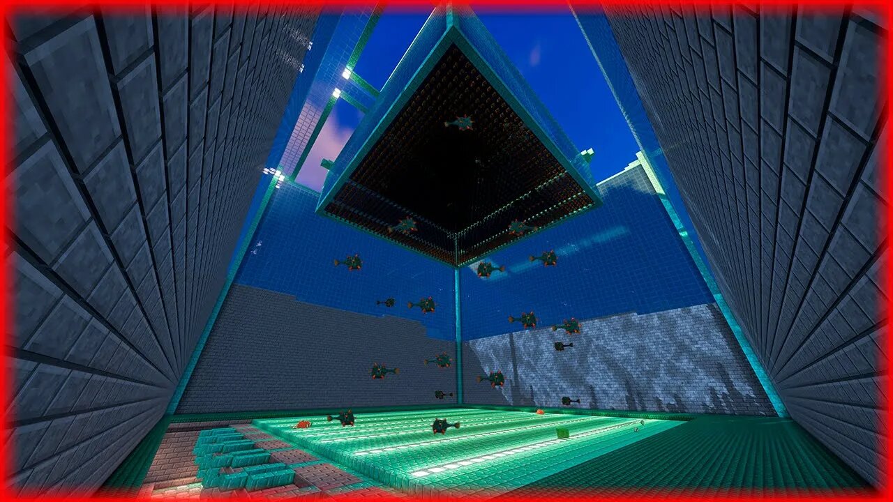 A melhor e mais bonita farm de guardian que vc vai ver hoje!!! #shorts #minecraft