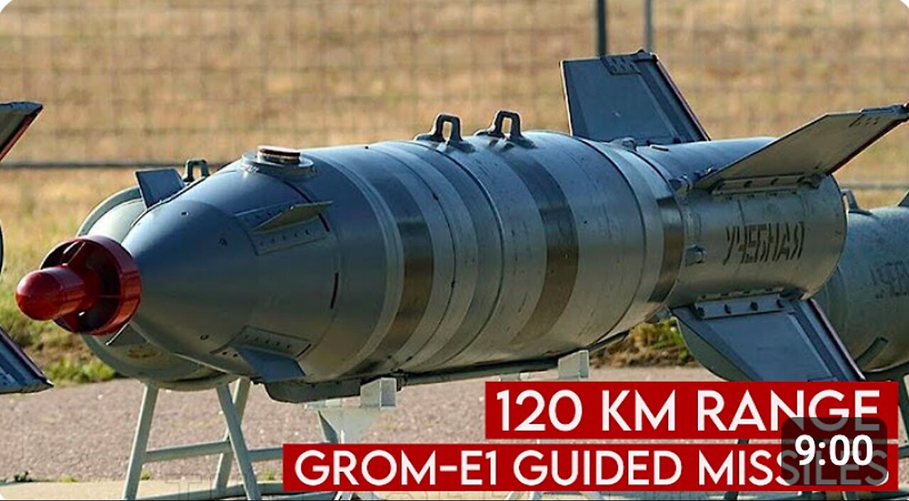 Russia Steps Up Long-Range Precision Attacks On Ukrainian Military Using Grom-E1 Missiles