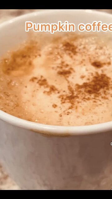 Nespresso pumpkin spice cake coffee