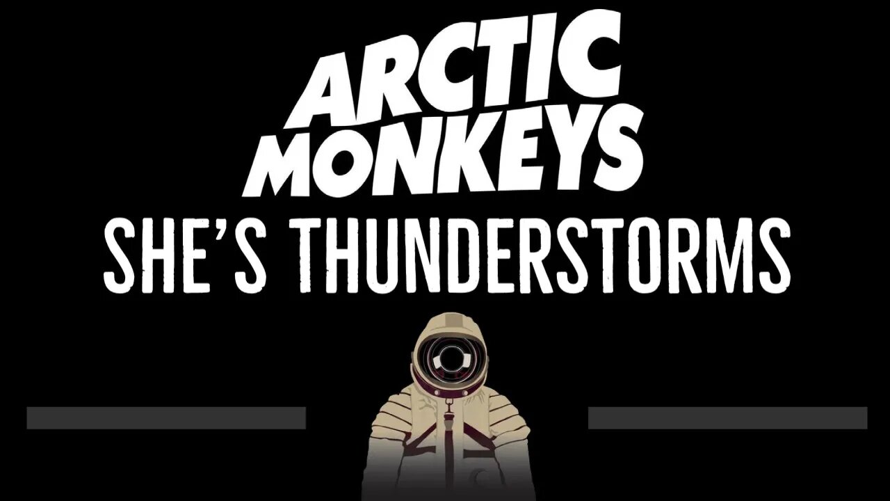 Arctic Monkeys • She's Thunderstorms (CC) 🎤 [Karaoke] [Instrumental Lyrics]