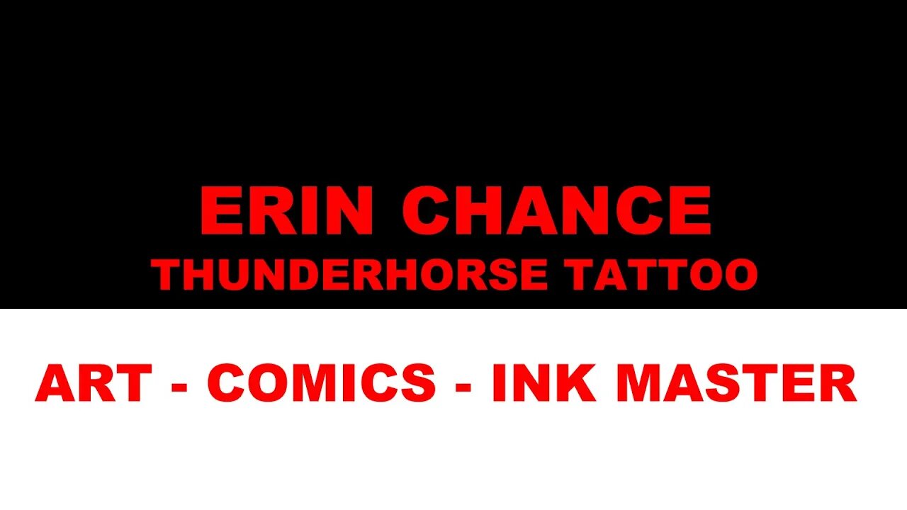 #interview #thunferhorsetattoo #ErinChance #inkmaster The Narrative 2022 Erin Chance Tattoo Artist