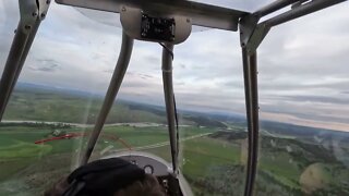 Challenger II Fuel Burn Test Flight