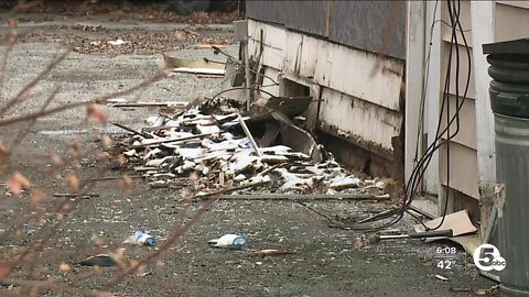 Space heater too close to things that can burn caused fire