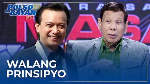 Dating Pang. Duterte kay Trillanes: Wala kang prinsipyo