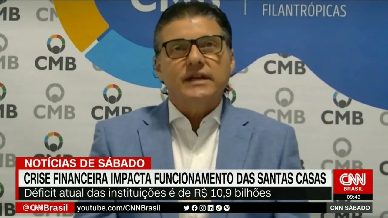 Crise financeira dos últimos 5 anos impacta funcionamento das Santas Casas no Brasil | @SHORTS CNN