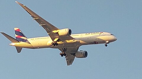 Boeing 787-9 Dreamliner CC-BGQ coming from Guarulhos to Fortaleza