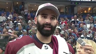 Nazem Kadri on the Avalanche's Stanley Cup victory