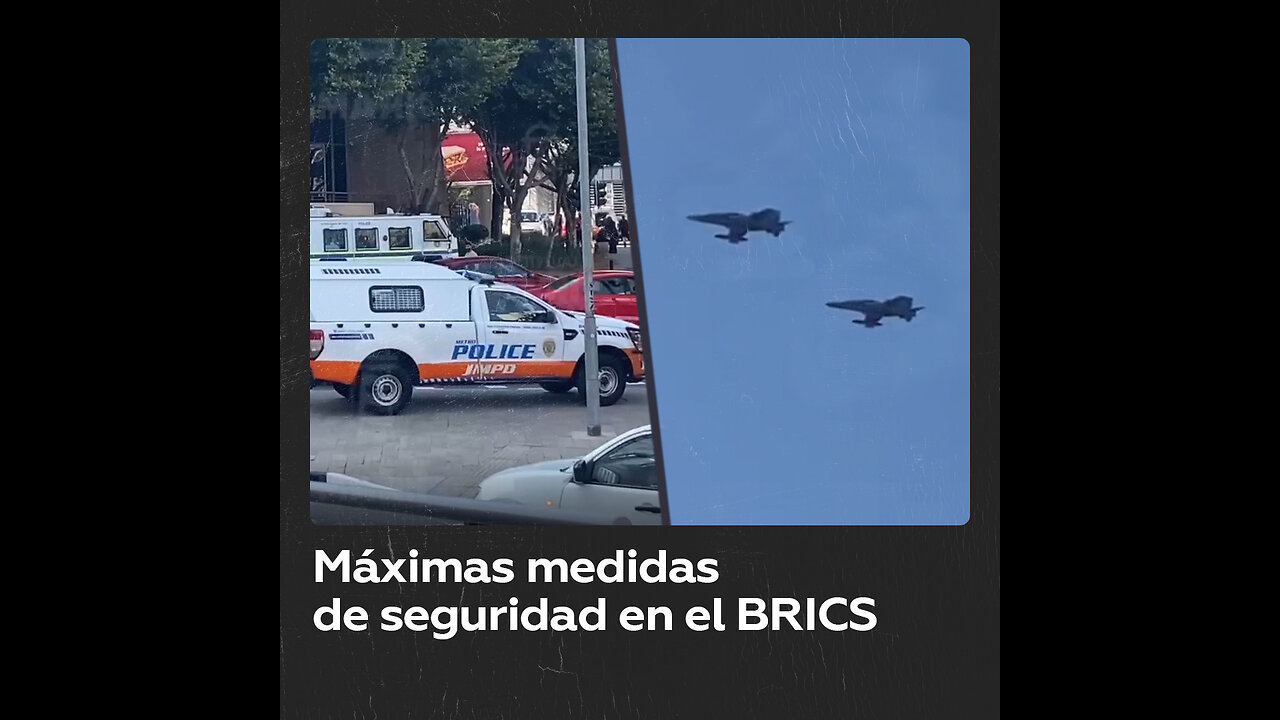 Cazas protegen la Cumbre del BRICS