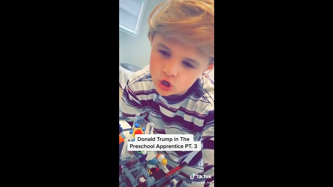 Baby Trump builds his greatest creation