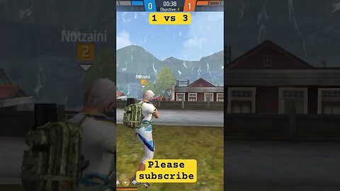 Super Triple kill | 1 vs 3 | #noob #freefire #garenafreefire #gaming #trending