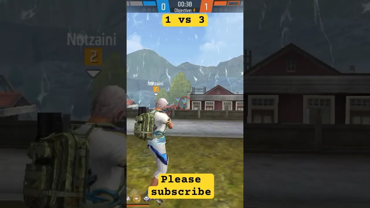 Super Triple kill | 1 vs 3 | #noob #freefire #garenafreefire #gaming #trending
