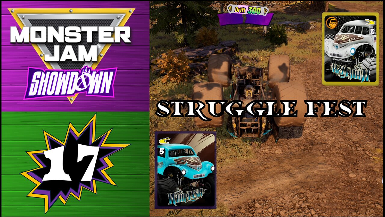 Monster Jam Showdown Episode 17 Free Style Struggle Fest with Whiplash