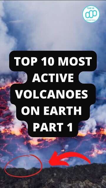 Top 10 Most Active Volcanoes on Earth Part 1