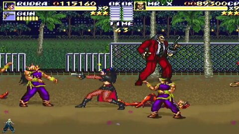 Streets of Rage Remake 5.1 Play As Rudra And Mr.X On Xbox
