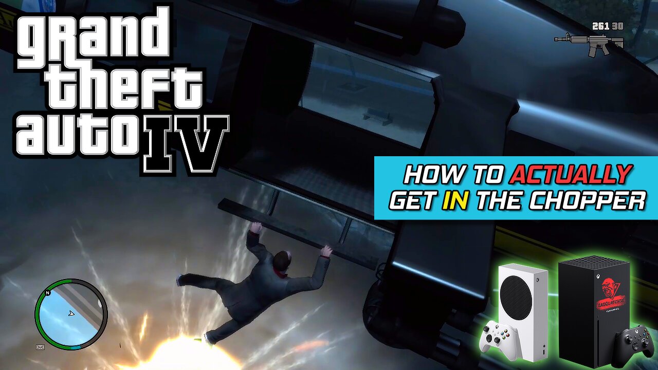 GTA 4 - How to Get In the Final Helicopter - Xbox Series XS 🎮