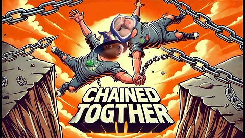 CHAINED TOGETHER with my brother lets have fun time for some rage lets GOOOO!!!!!!